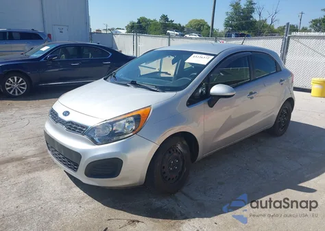 2013 Kia Rio Ex from USA, damaged, VIN KNADN5A33D6118911